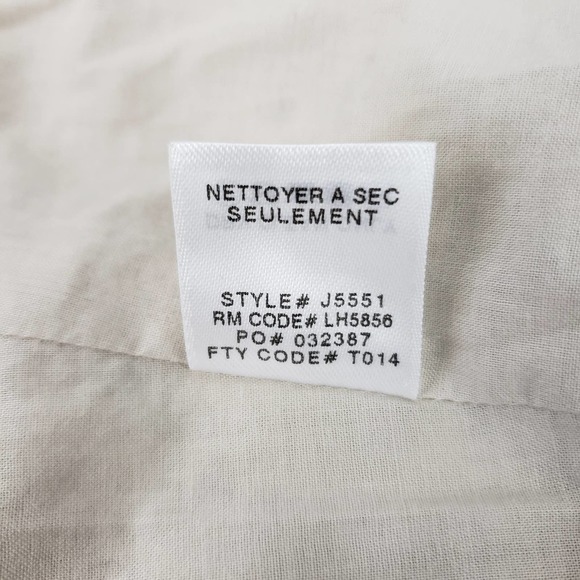 Laundry by Shelli Segal Cream Colored Blazer/Jacket w/Overlay ~ Size 4 - Picture 9 of 10